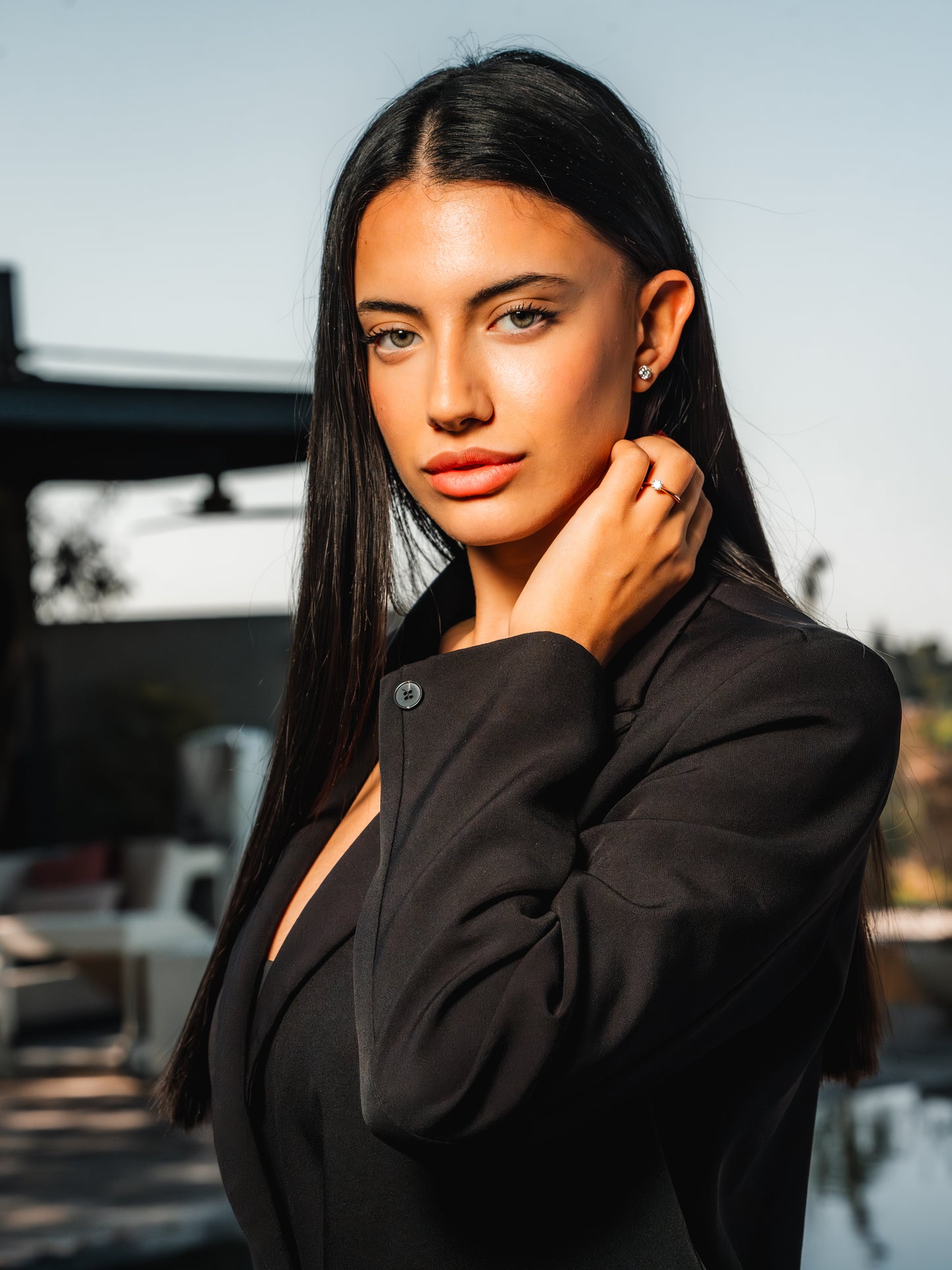 Jasmine עגיל בודד
